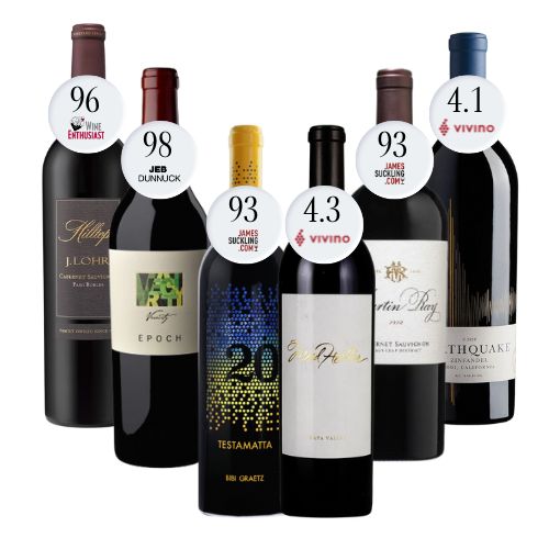 Buy 6 - Bundle Mix Best American Red Wine 3